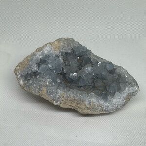 Celestite Geode Accent Piece - Blue Crystal